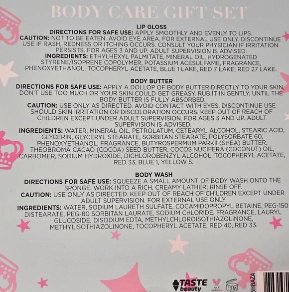 Taste Beauty X  Juicy Couture Kids Body Care Set - Picture 5 of 5